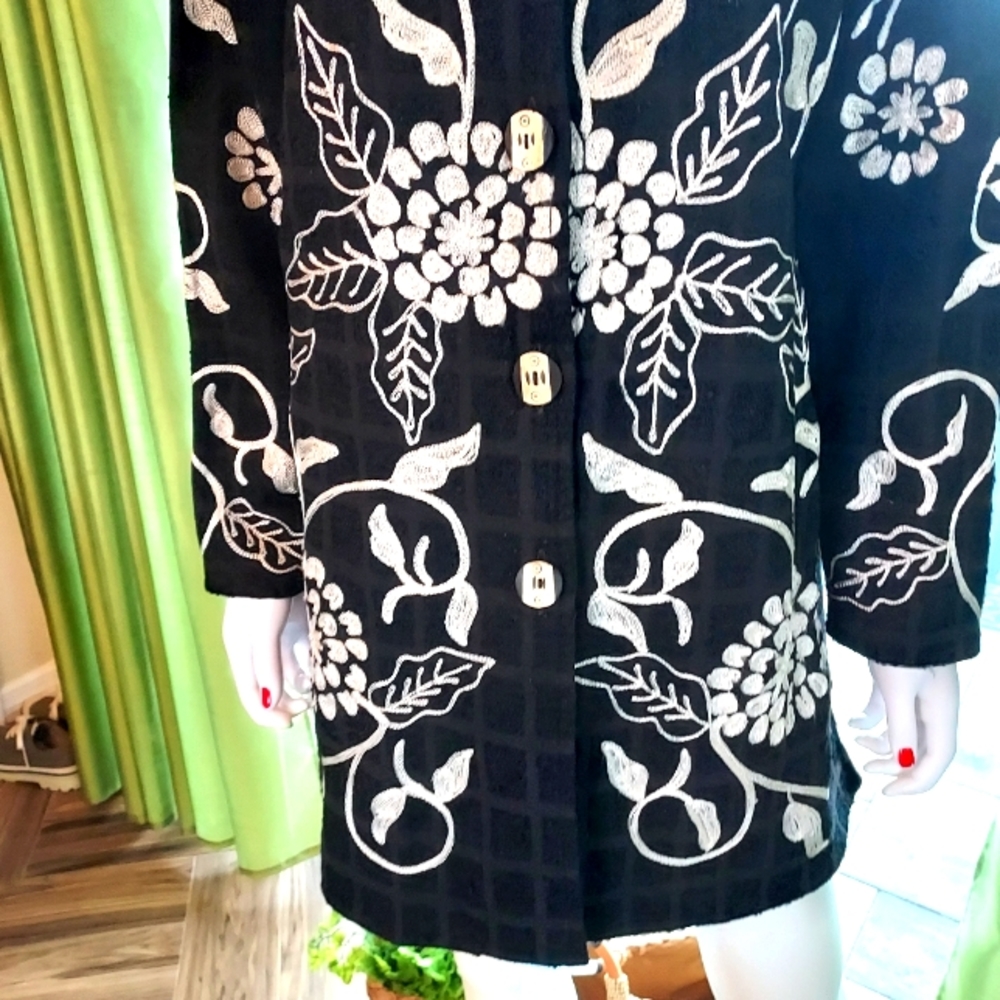 Allure Embroidered Jacket. - Picture 2 of 13